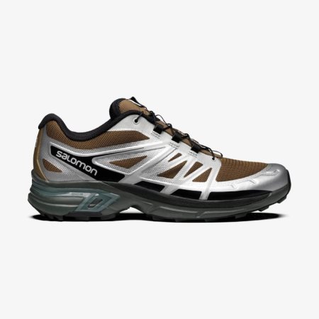 Bambas Salomon XT-WINGS 2 Mujer Marrones/Plateadas (ES-KRYZ)